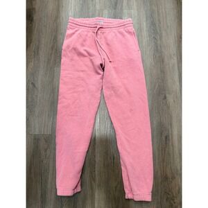 Tna Aritzia Cozy Fleece Mega Sweatpants Pink High Waisted Joggers Womens Medium